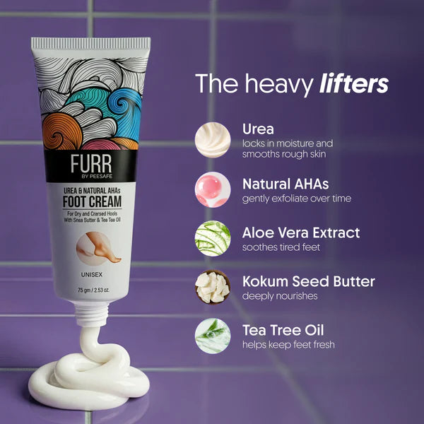 Urea & Natural AHAs Foot Cream