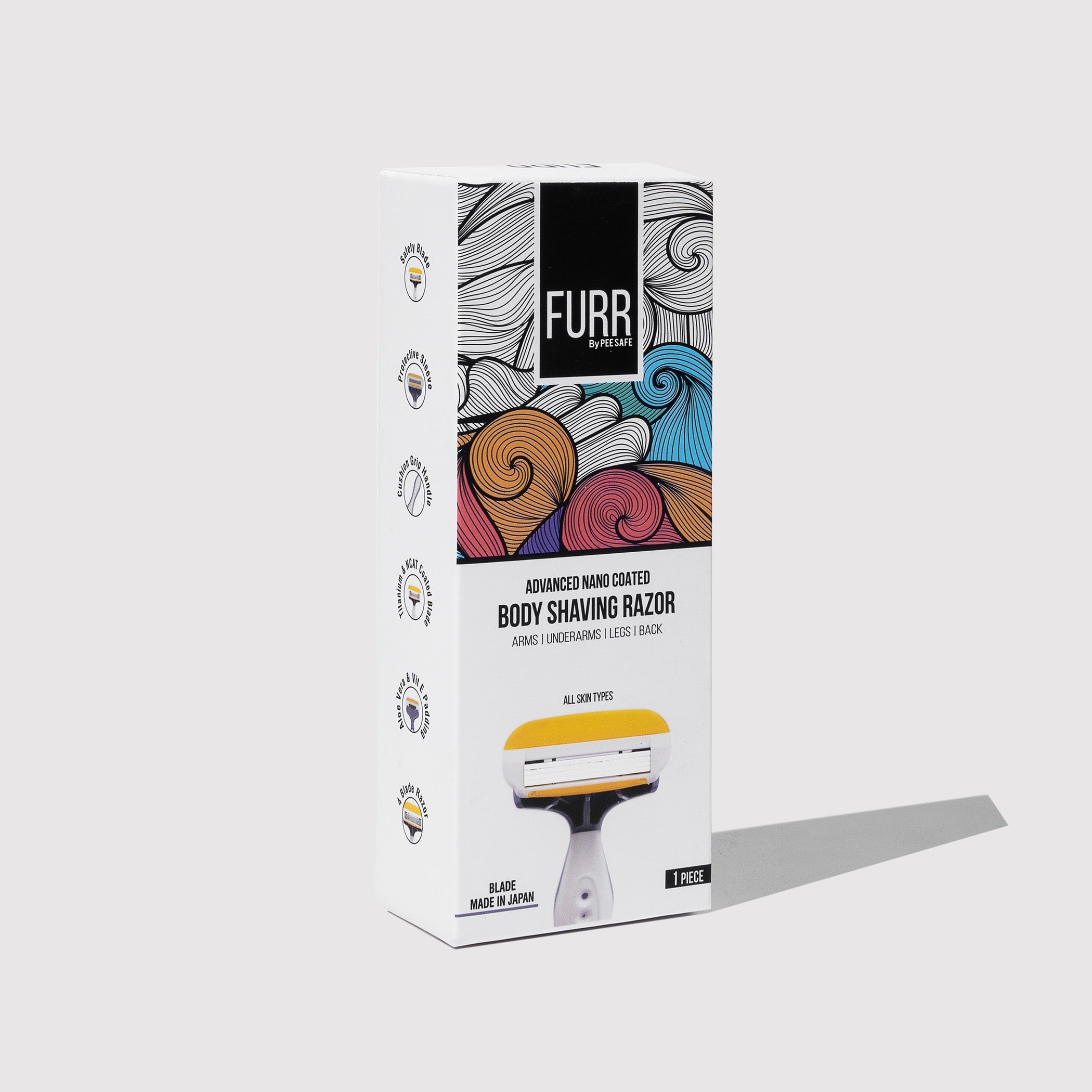 Furr Body Shaving Razor For Women (1N) - BYOC