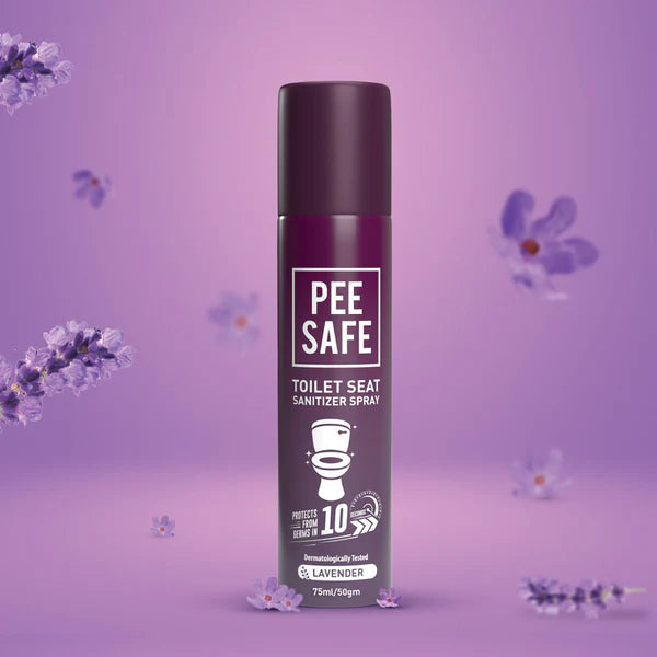 Toilet Seat Sanitizer Spray (Lavender) - 75 ML