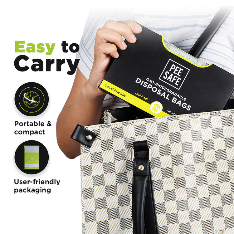 Oxo-Biodegradable Disposable Bags - 50 Bags