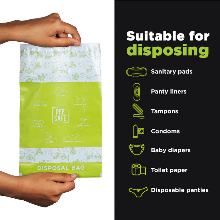 Oxo-Biodegradable Disposable Bags - 50 Bags