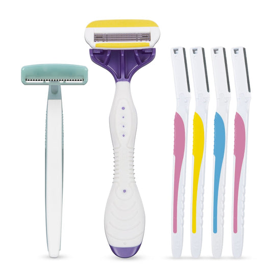 All Razors Pack (4 Face, 1 Bikini, 1 Body)