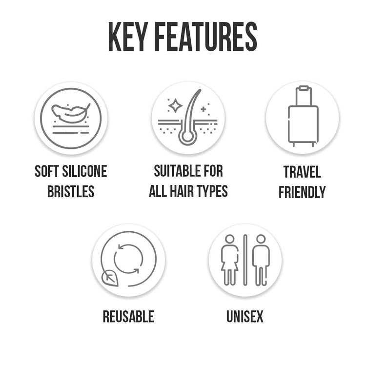 Scalp Massager Brush (Pack of 1)