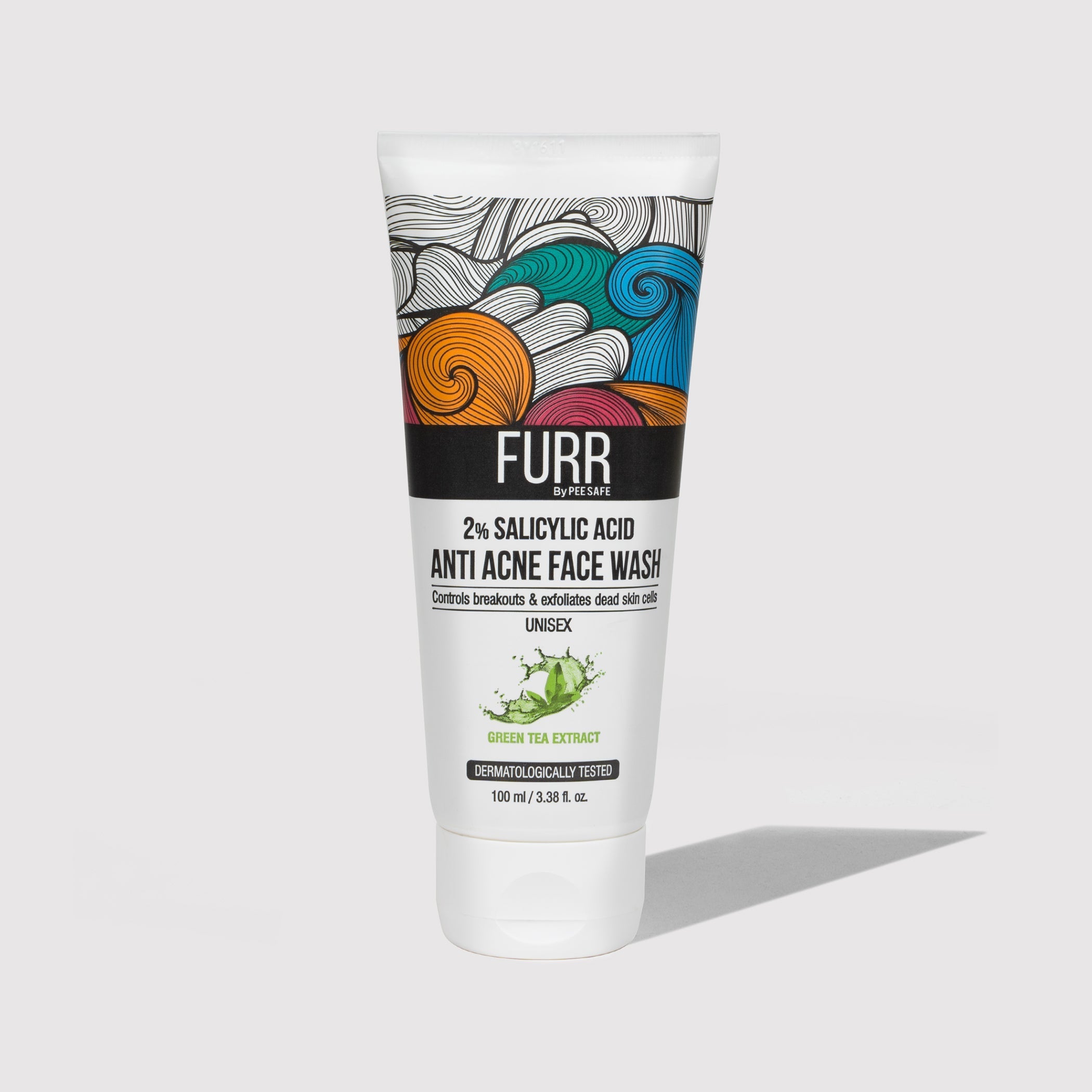 Furr 2% Salicylic Acid Anti Acne Facewash - Pack of 2