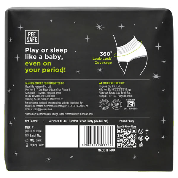 Comfort Period Panty (XL-XXL) 4N (Pack of 2)
