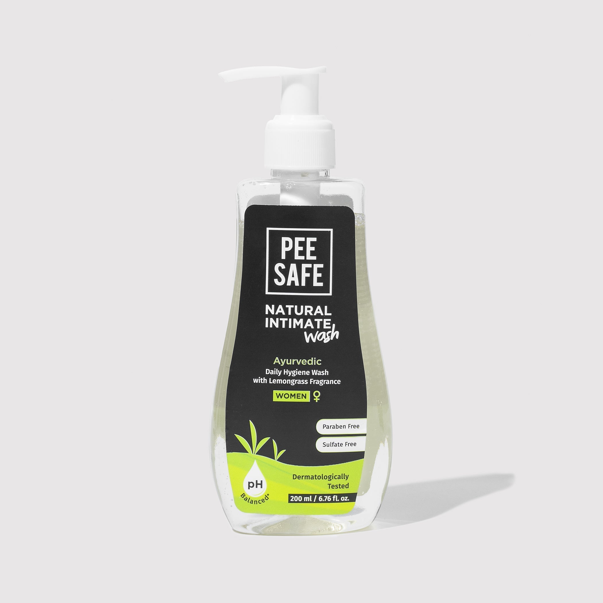 Pee Safe Daily Natural Intimate Wash For Women (200 ML) - BYOC