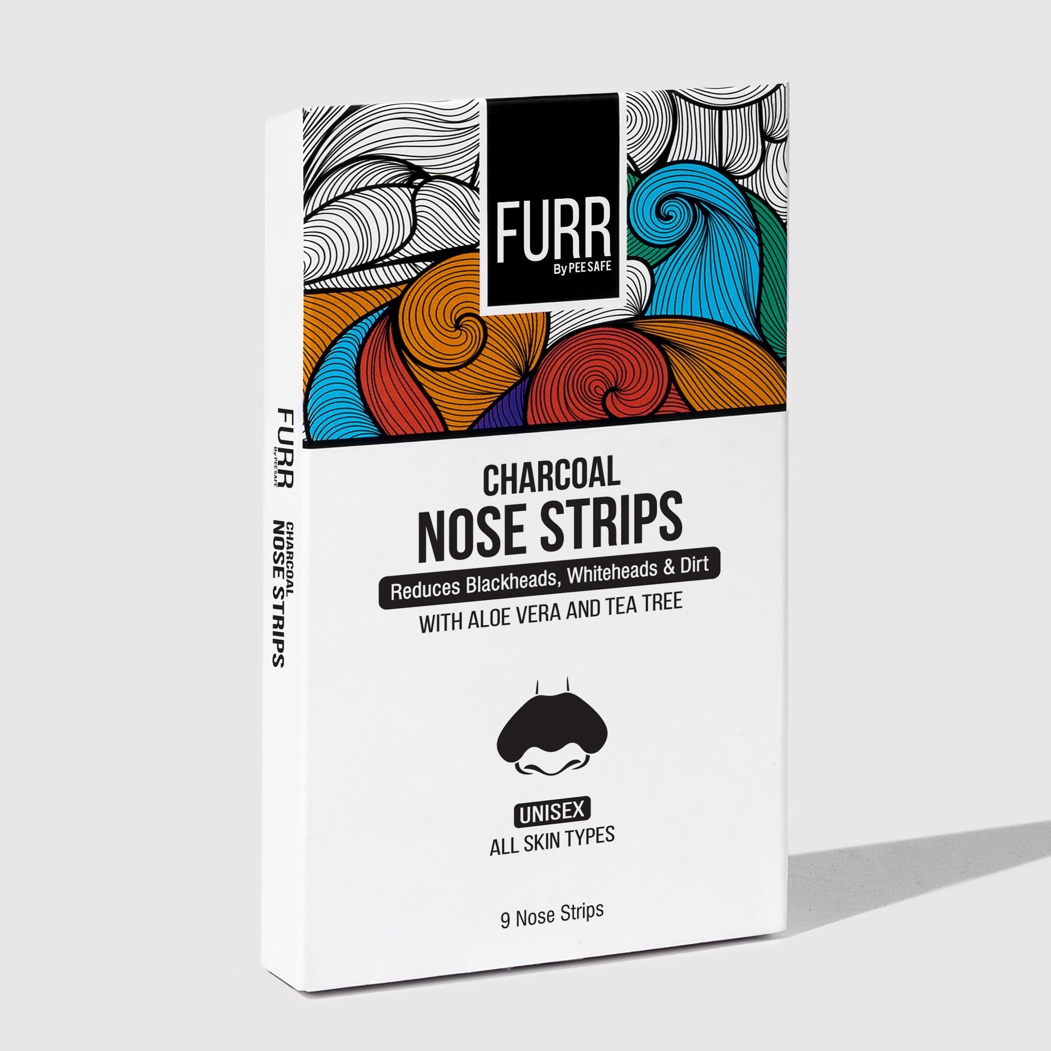 Furr Bamboo Charcoal Nose Strips (9N)