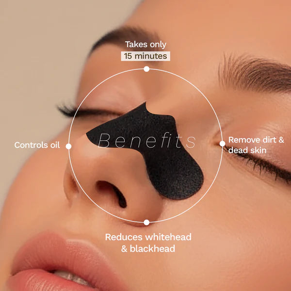 Bamboo Charcoal Nose Strips (3N)