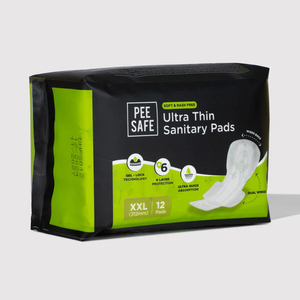 Ultra Thin Sanitary Pads - XXL (12 Pads)