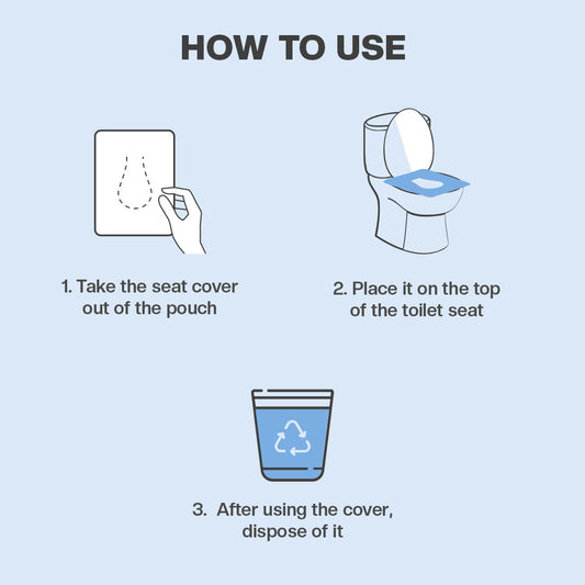 Disposable Toilet Seat Cover (Pack of 10)