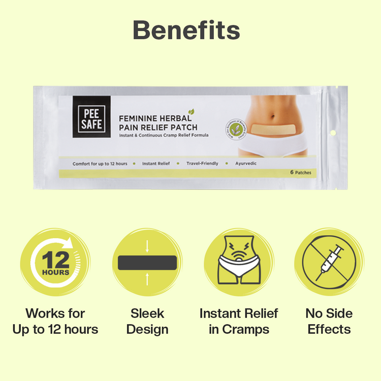 Feminine Herbal Pain Relief Patch (6 Patches)