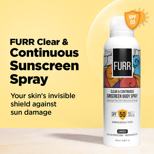 Clear & Continuous Sunscreen Body Spray