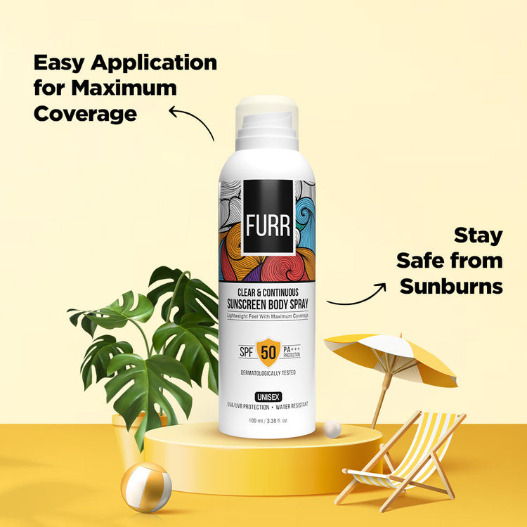 Clear & Continuous Sunscreen Body Spray