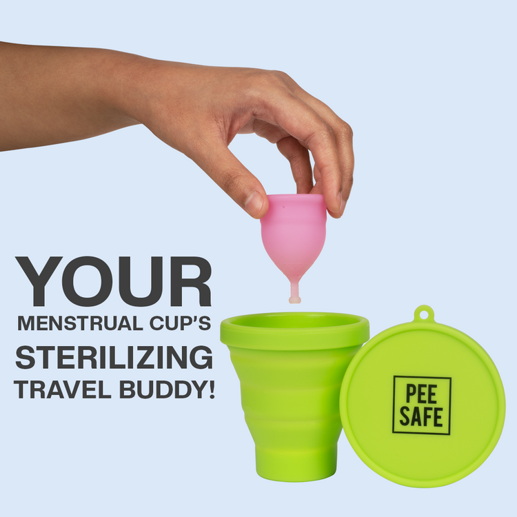 Menstrual Cup Sterilizing Container