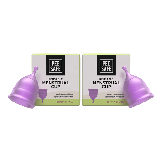 Reusable Menstrual Cups - Extra Small (Pack of 2)