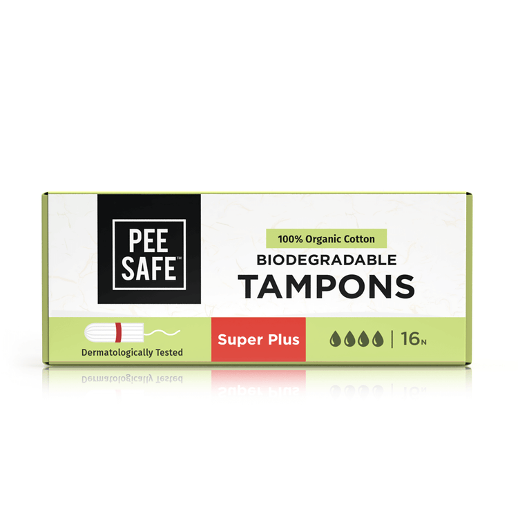 Biodegradable Tampons - Super Plus (Pack Of 16)