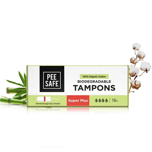 Biodegradable Tampons - Super Plus (Pack Of 16)
