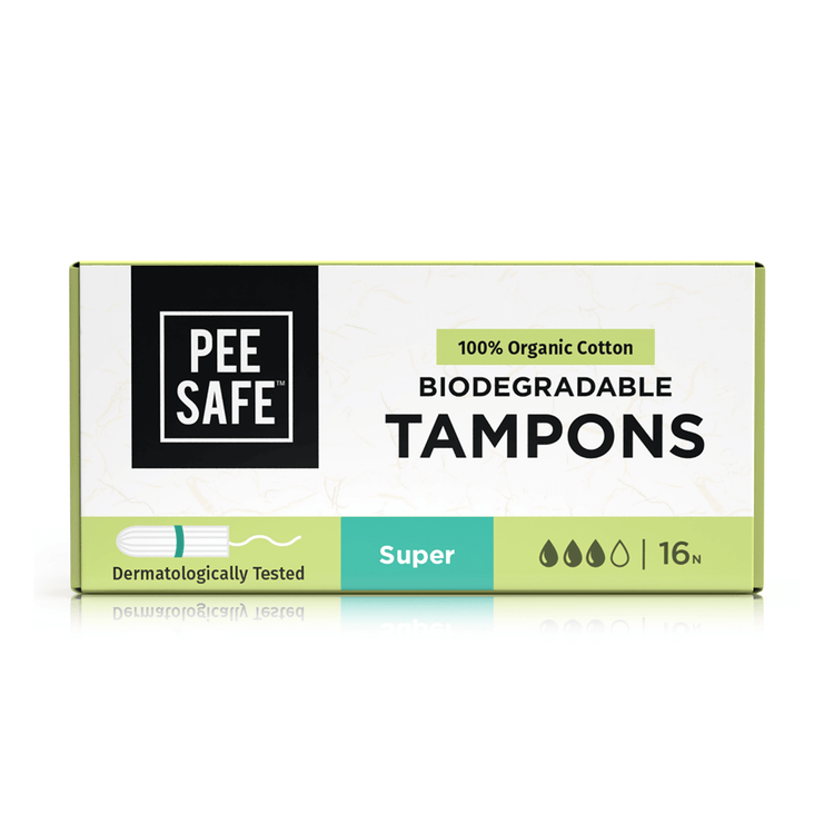 Biodegradable Tampons - Super (Pack Of 16)