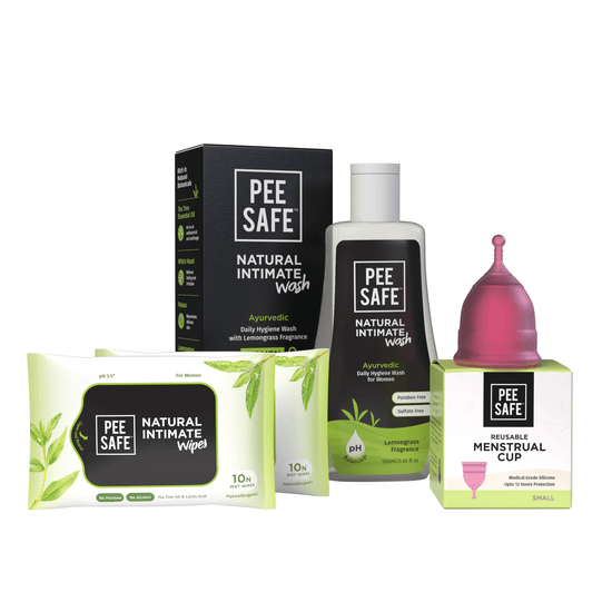 Pee Safe Feminine Hygiene & Care Menstrual Hygiene Pack