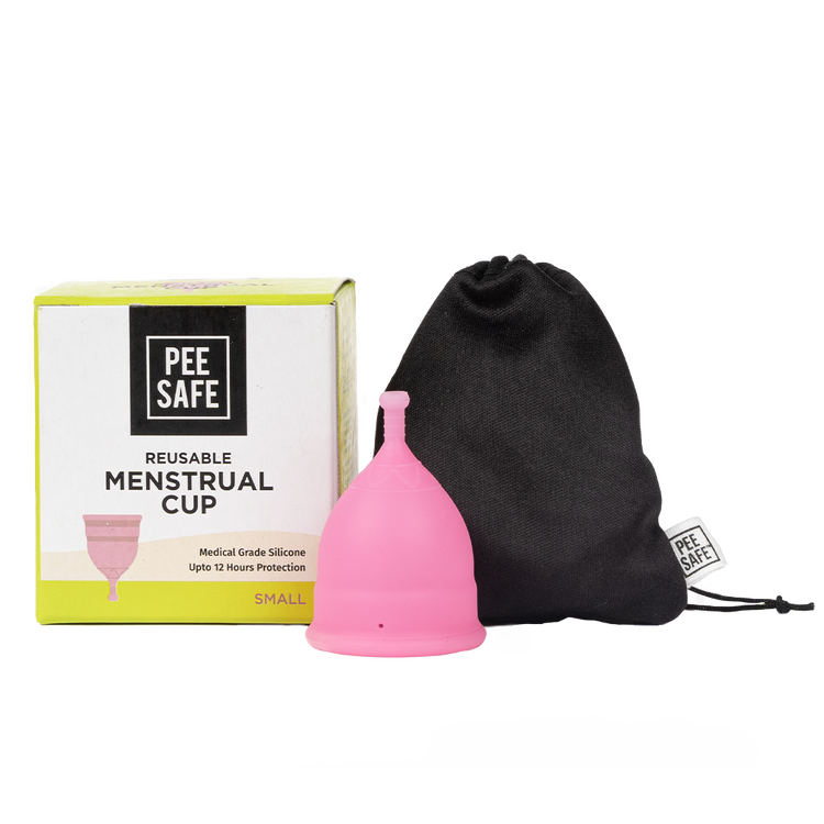 Reusable Menstrual Cup (Small) + Wash  for Women (105ml)