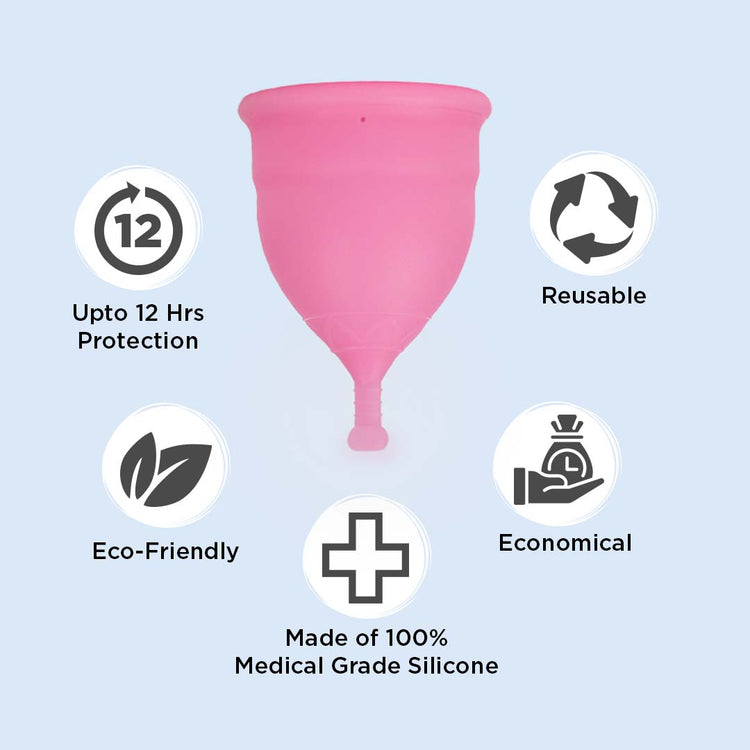 Reusable Menstrual Cups - Small (Pack of 2)